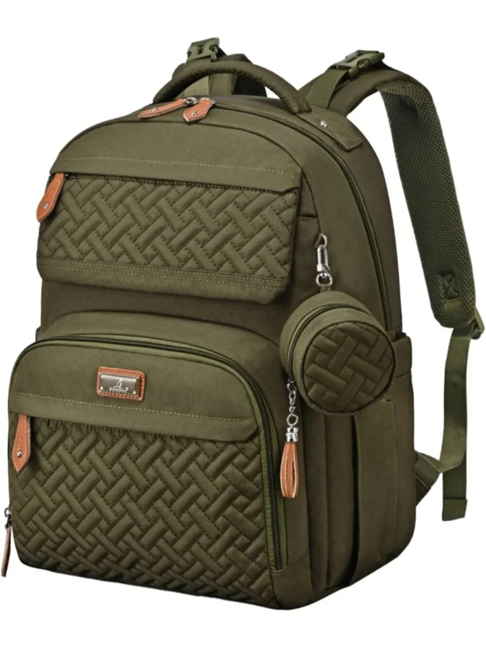 Large Waterproof Diaper Bag Backpack for Travel | Unisex Baby Bag with Changing